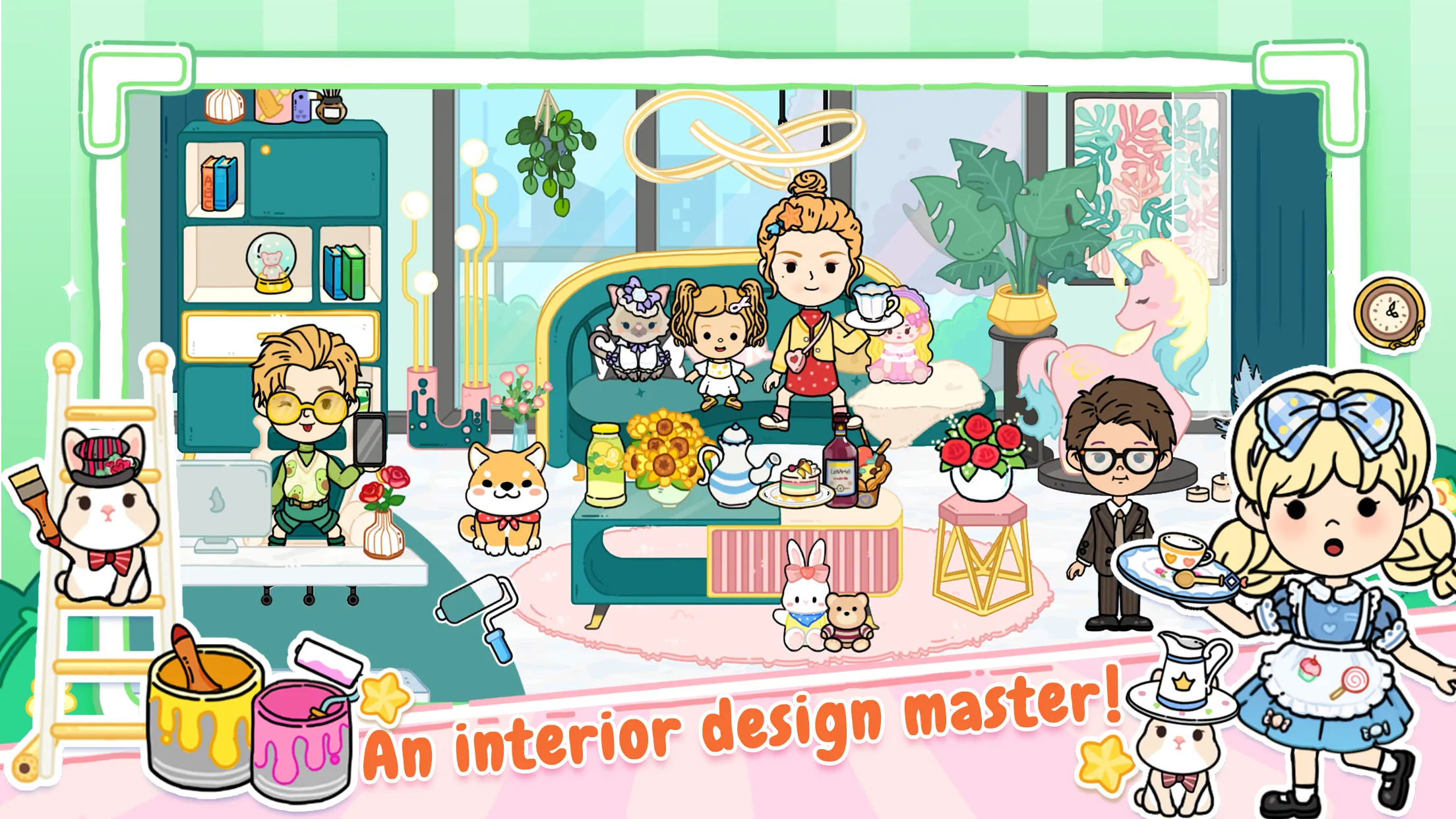 YoYa: Busy Life World v3.37 APK Мод (Всё открыто) Screenshot 1
