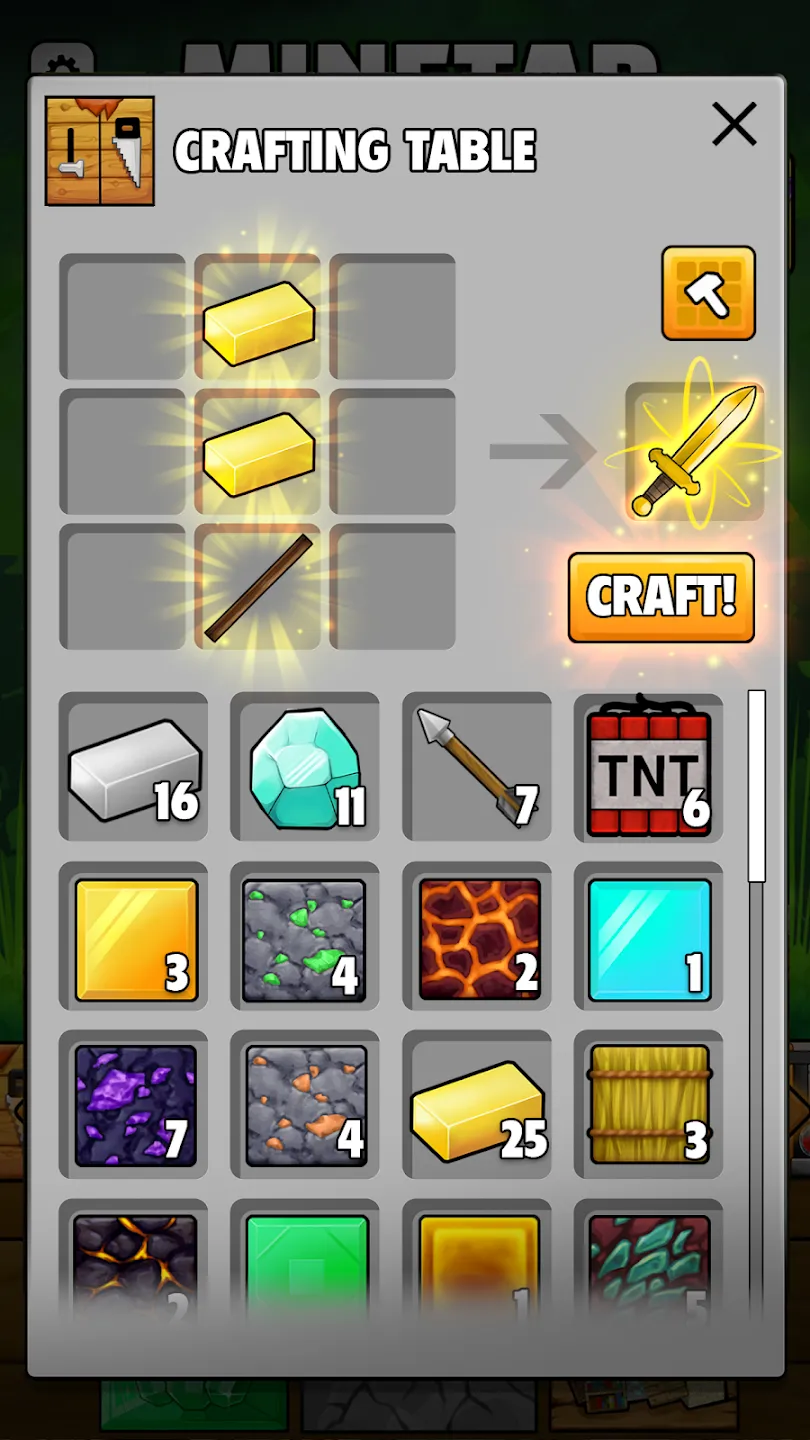 Minetap – Merge кликер v3.8.16 APK Мод (Много денег) Screenshot 3