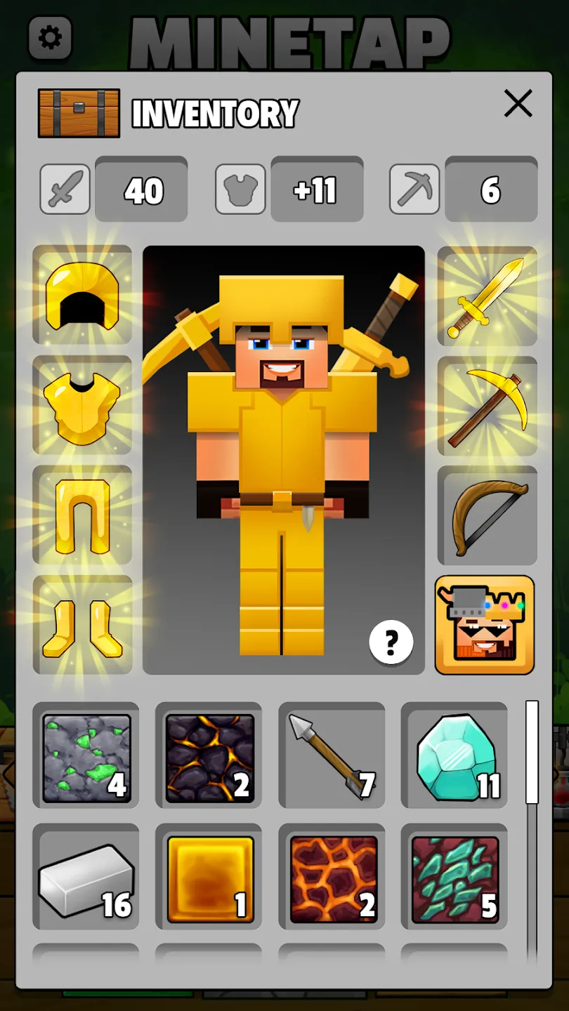 Minetap – Merge кликер v3.8.16 APK Мод (Много денег) Screenshot 4