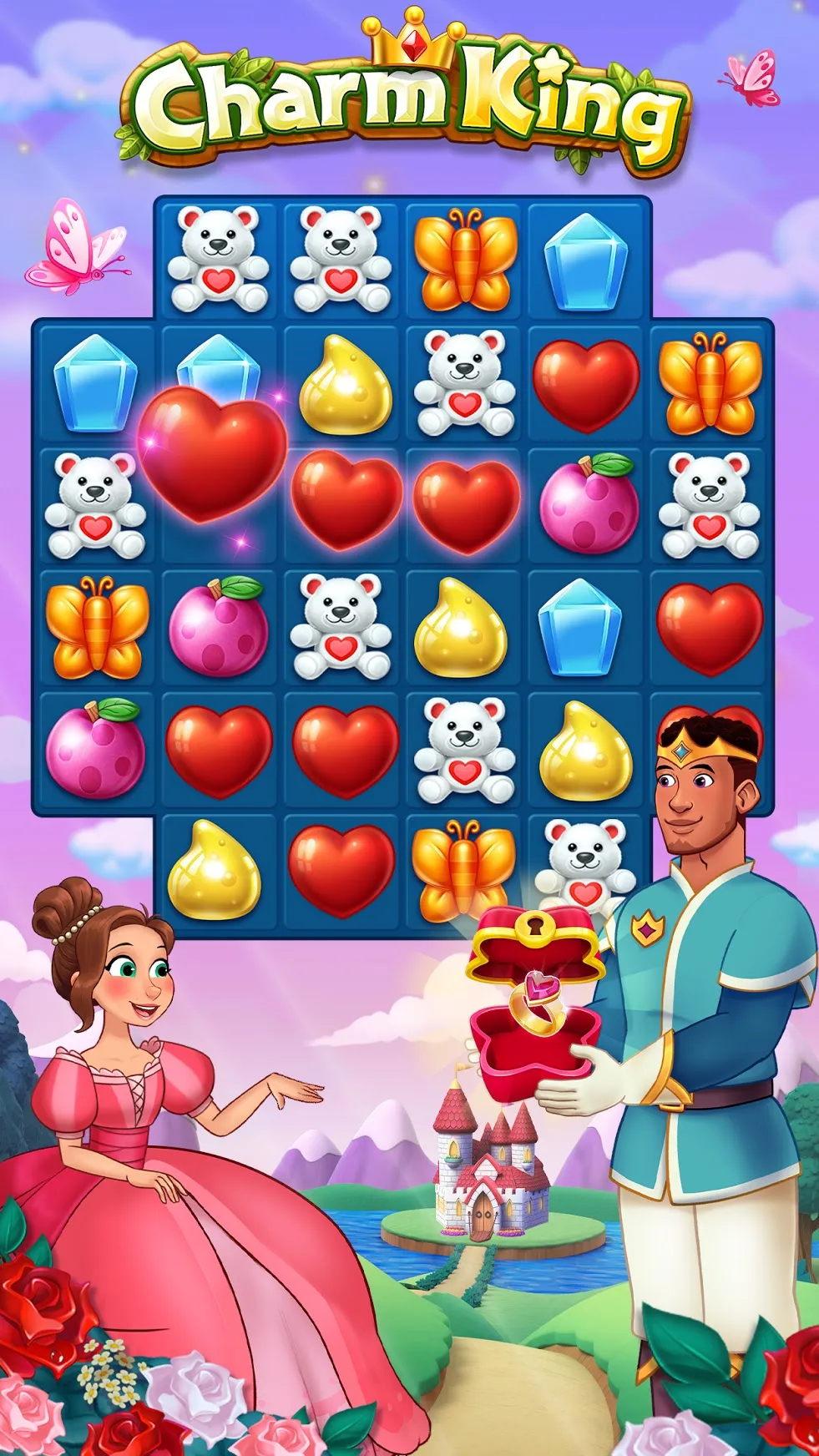 Charm King [мод: много денег] Screenshot 2