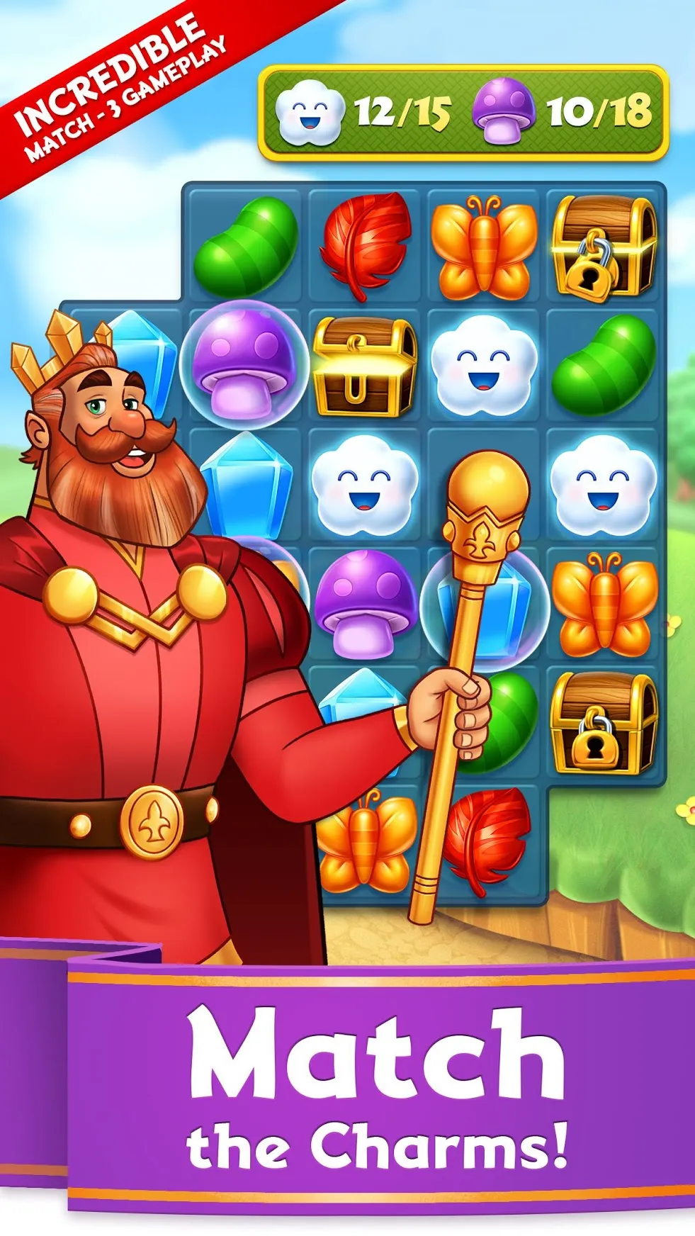 Charm King [мод: много денег] Screenshot 3