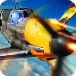 Скачать Боевые самолеты: WWII конфликт [мод: много денег] на Андроид
