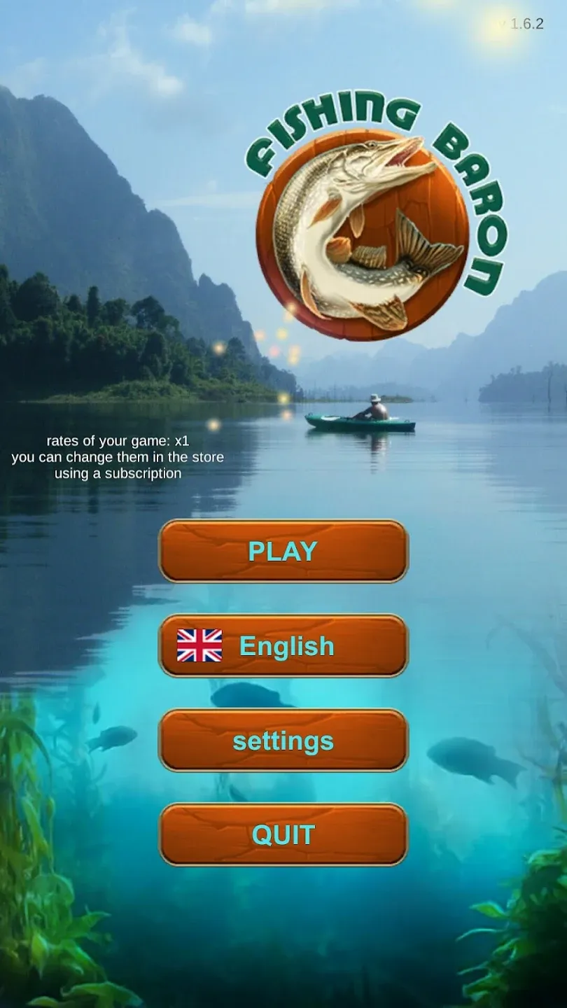 Крутой рыбак - рыбацкая игра v2.0.40 APK Мод (Бесплатные покупки) Screenshot 1