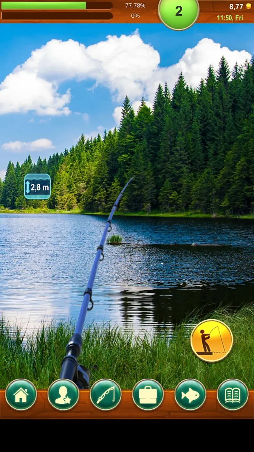 Крутой рыбак - рыбацкая игра v2.0.40 APK Мод (Бесплатные покупки) Screenshot 3
