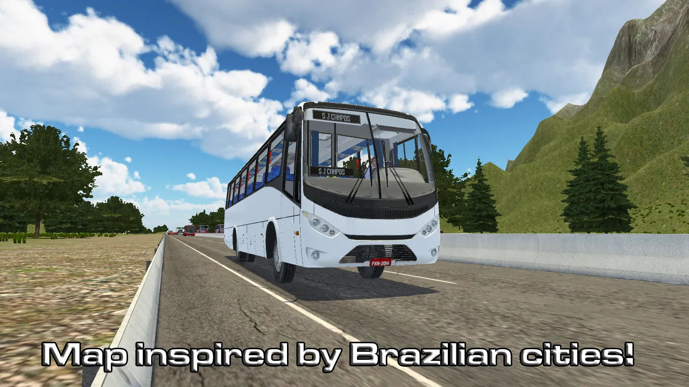 Proton Bus Simulator Road v2.66 APK Мод (Бесплатные покупки) Screenshot 1