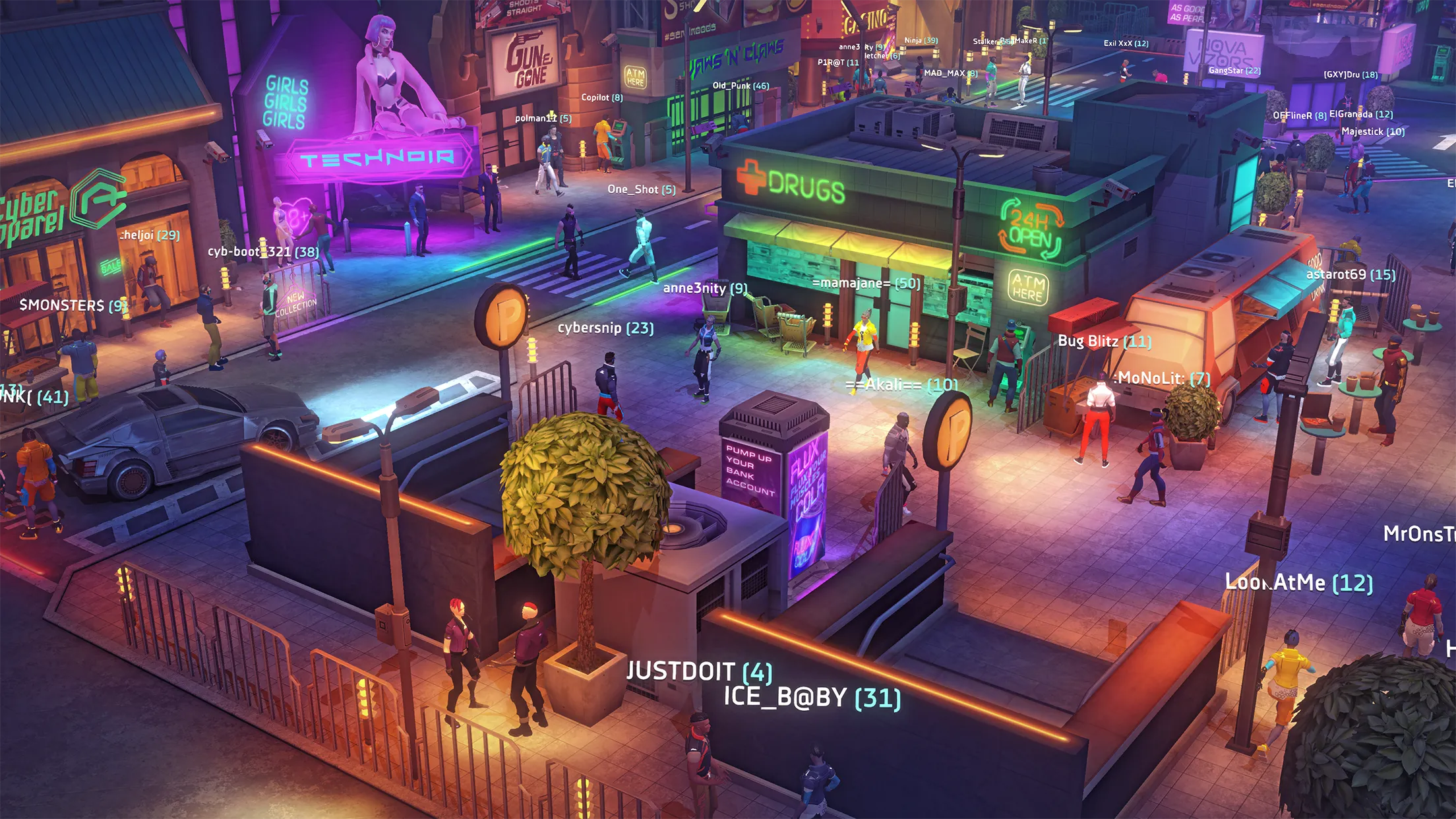 Cyberika: Киберпанк экшен RPG v2.5.2-rc900 APK Screenshot 4