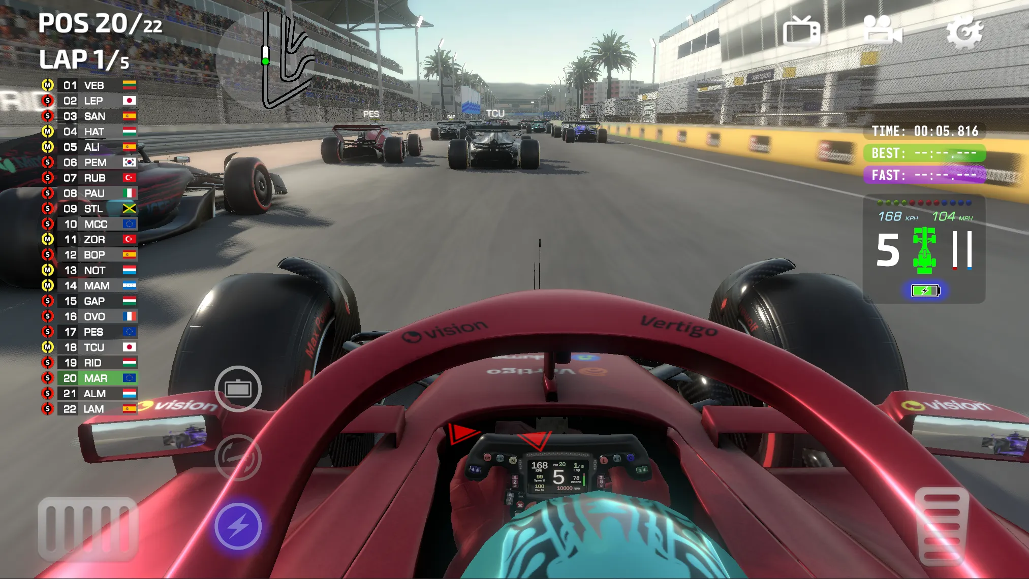 Monoposto v6.58 APK Мод (Всё открыто) Screenshot 1