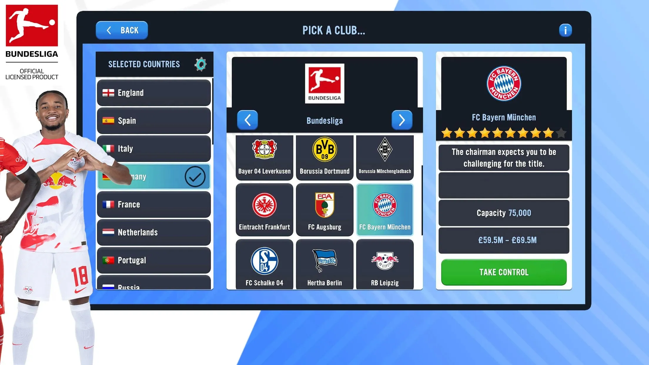 Soccer Manager 2023 [мод: меню] Screenshot 3