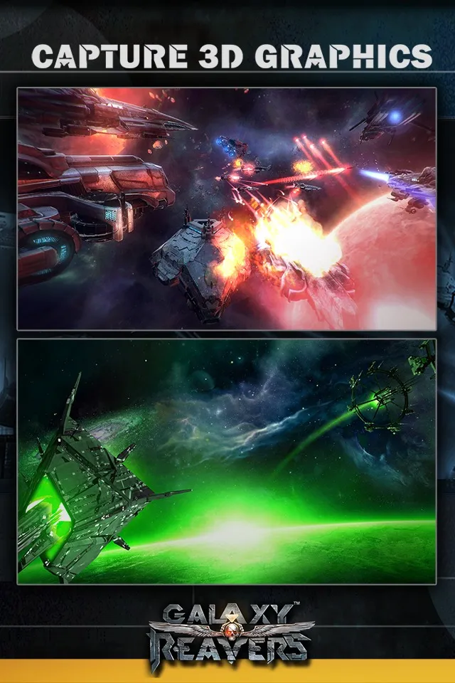 Galaxy Reavers-Space RTS [мод: много денег] Screenshot 2