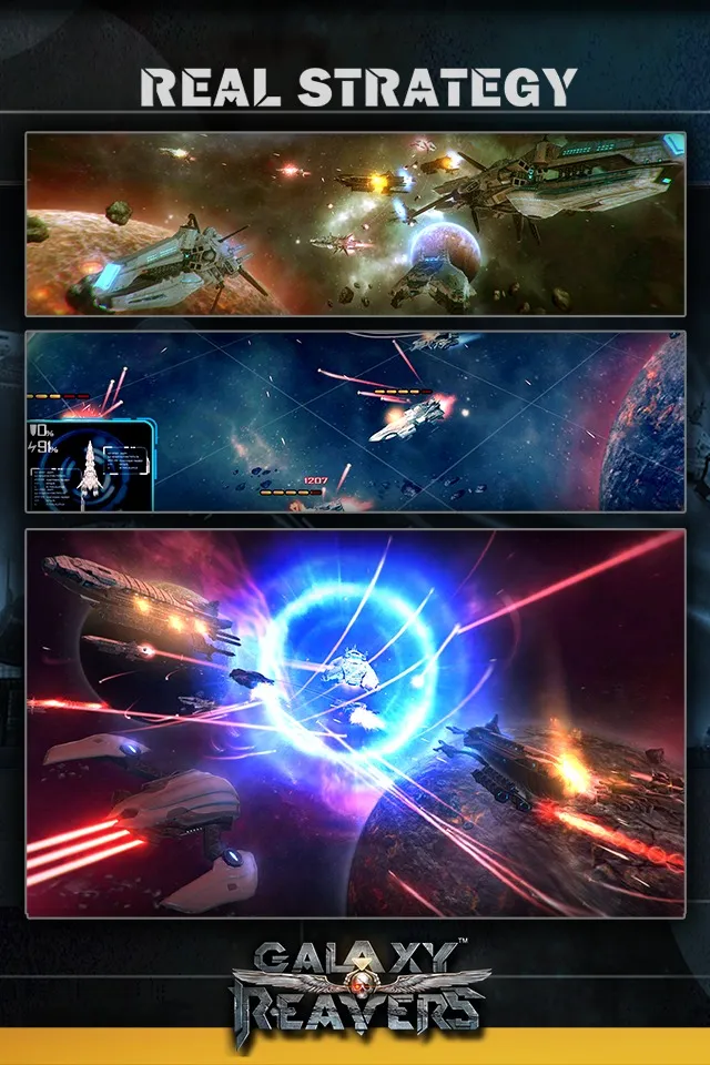 Galaxy Reavers-Space RTS [мод: много денег] Screenshot 4