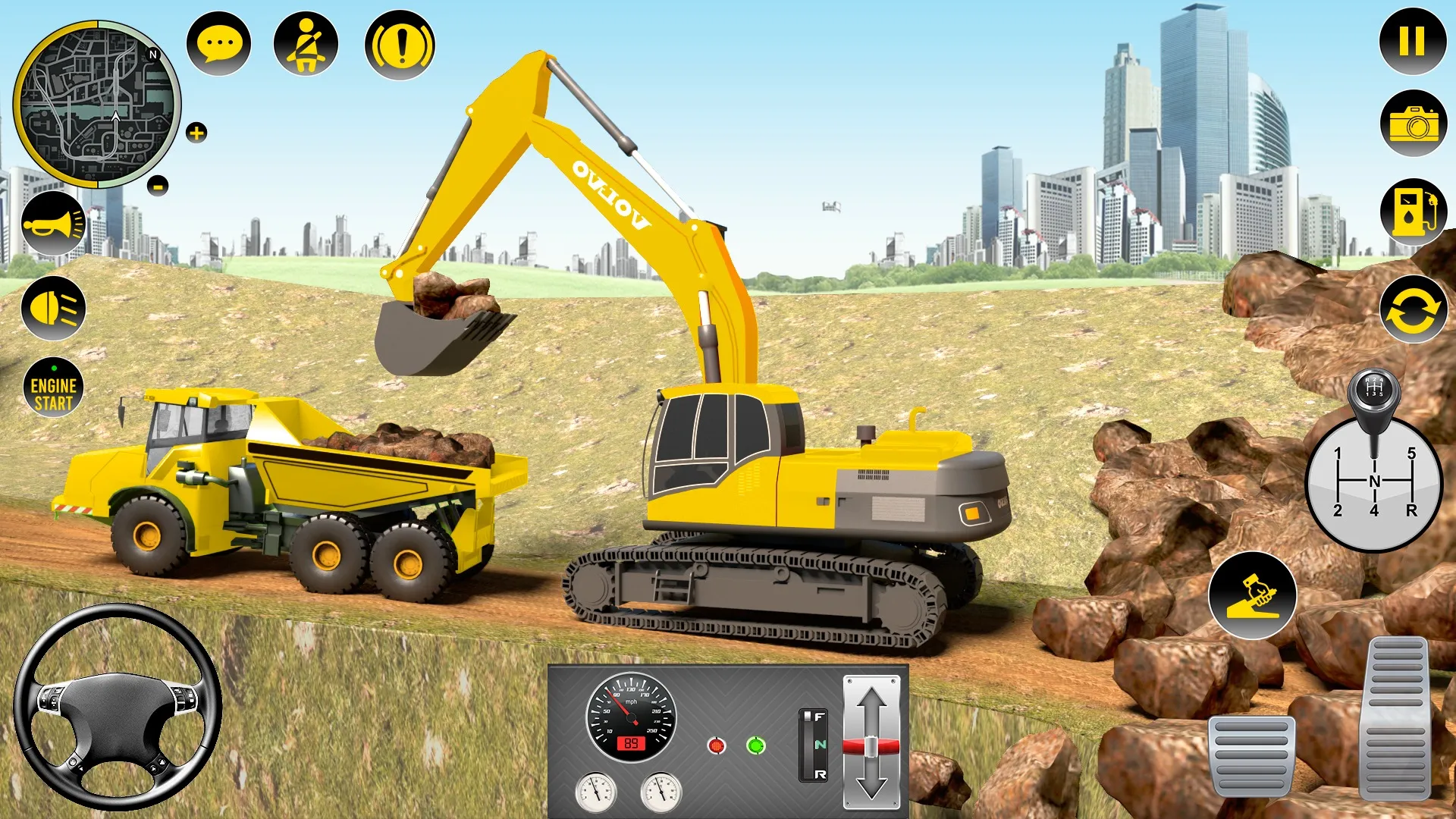 Stickman City Construction [мод: бесплатные награды] Screenshot 3