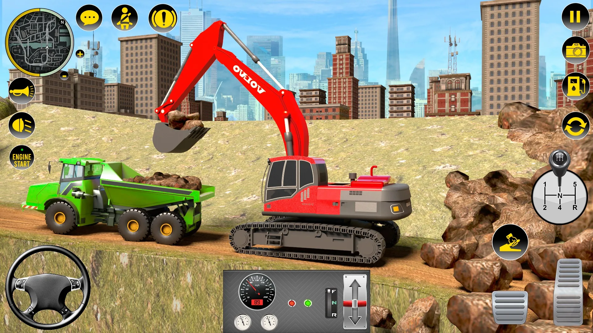 Stickman City Construction [мод: бесплатные награды] Screenshot 4