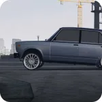 Скачать Lada Car Drift, Парковка [мод: много денег] на Андроид