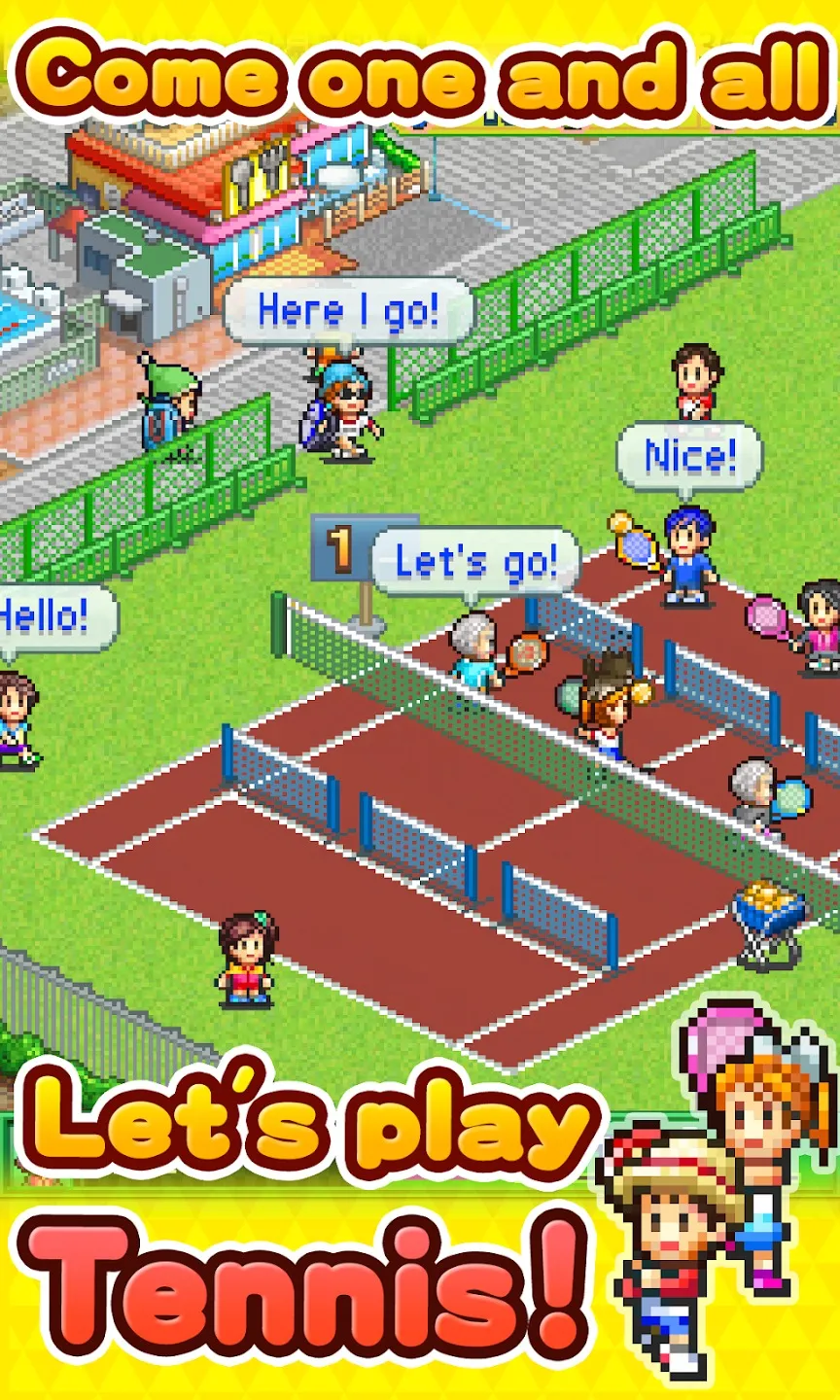 Tennis Club Story [мод: много денег] Screenshot 1