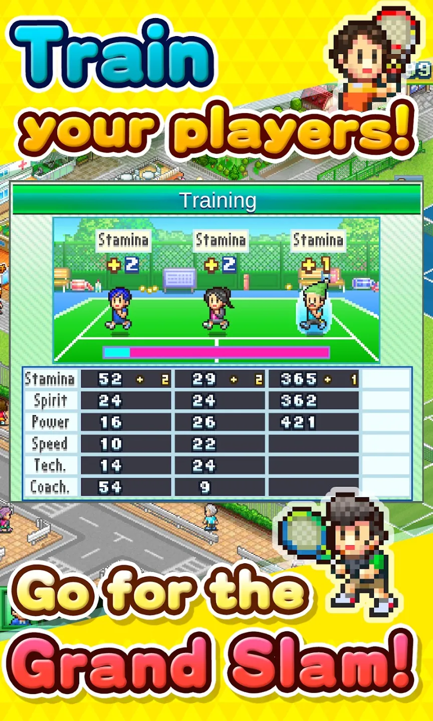 Tennis Club Story [мод: много денег] Screenshot 3