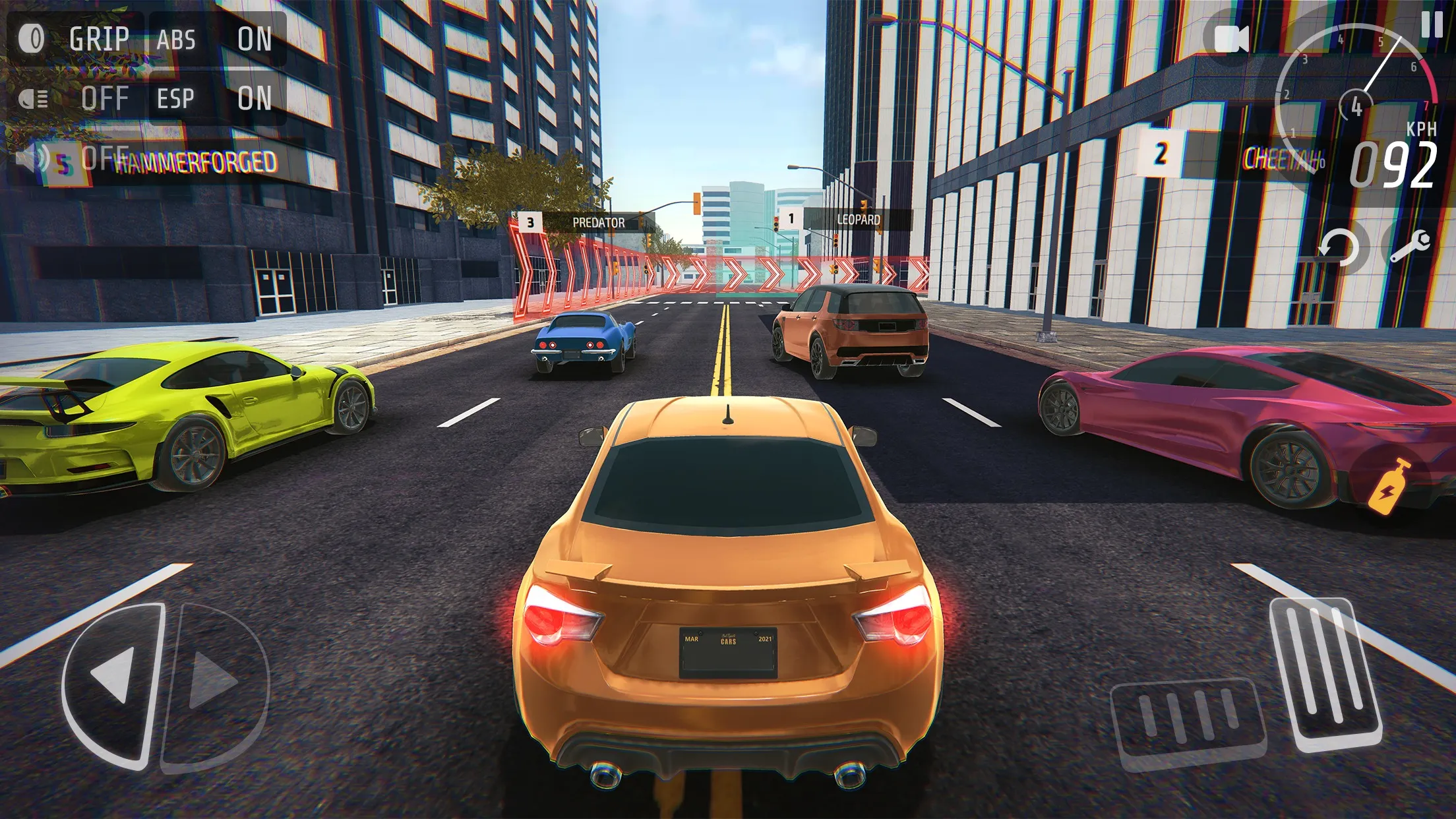 Nitro Speed гонки на машинах [мод: меню] Screenshot 1