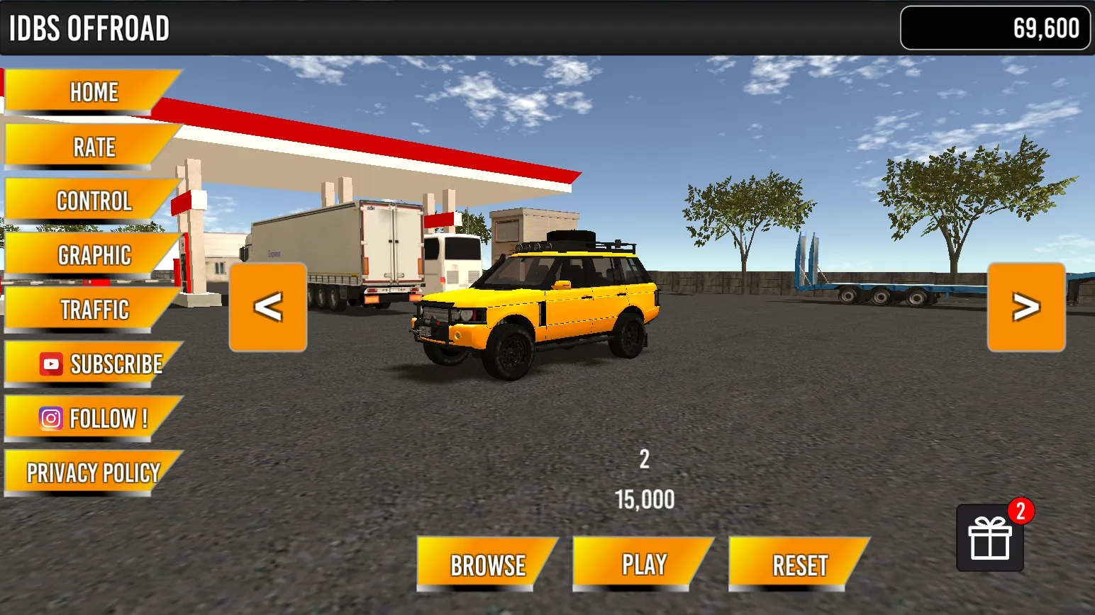 IDBS Offroad Simulator [мод: много денег] Screenshot 2
