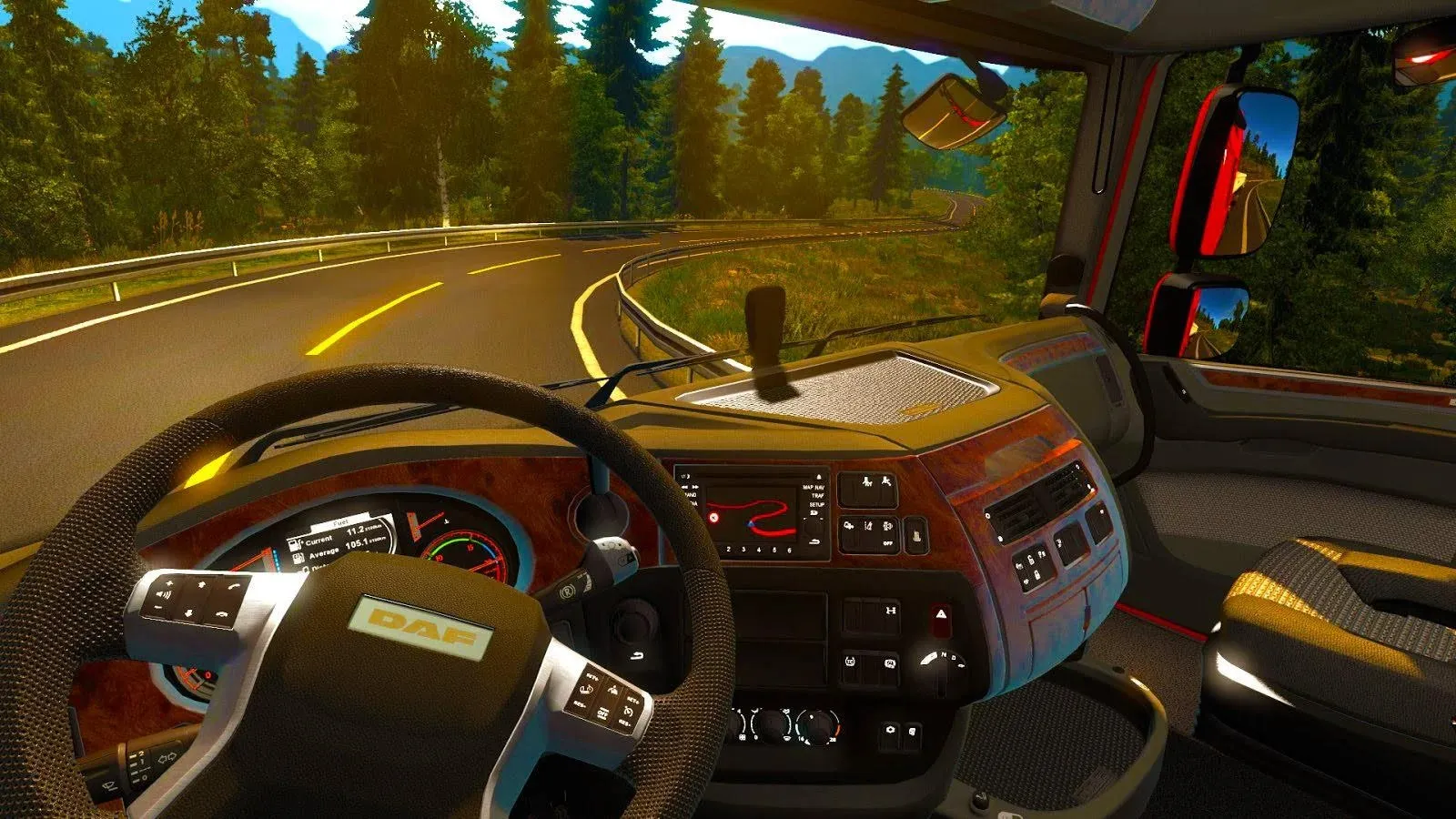 Euro Truck Driving Simulator Screenshot 1 Euro Truck Driving Simulator Screenshot 1