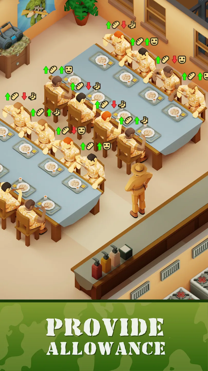 The Idle Forces: Army Tycoon v1.2.0 APK Мод (Много денег) Screenshot 3