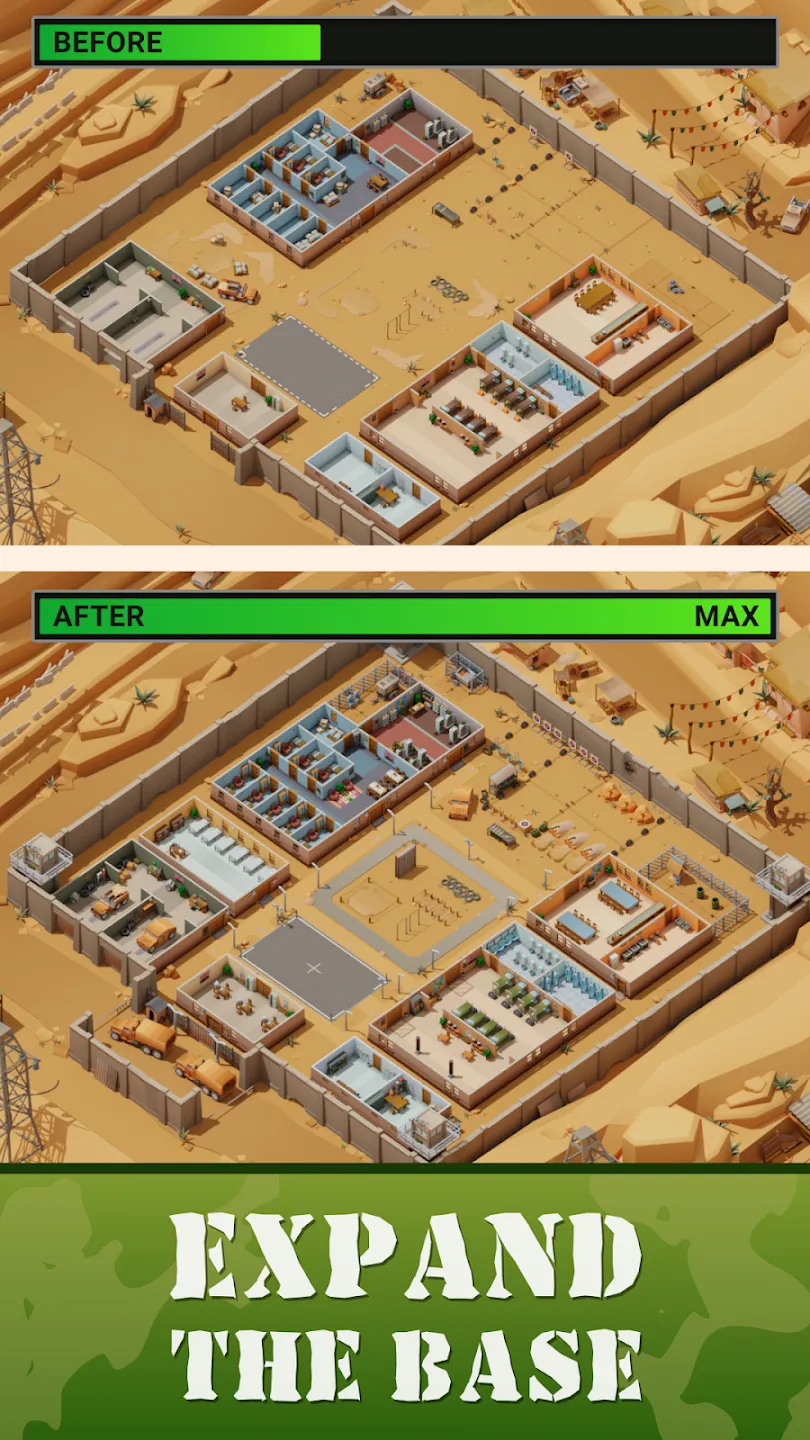 The Idle Forces: Army Tycoon v1.2.0 APK Мод (Много денег) Screenshot 5