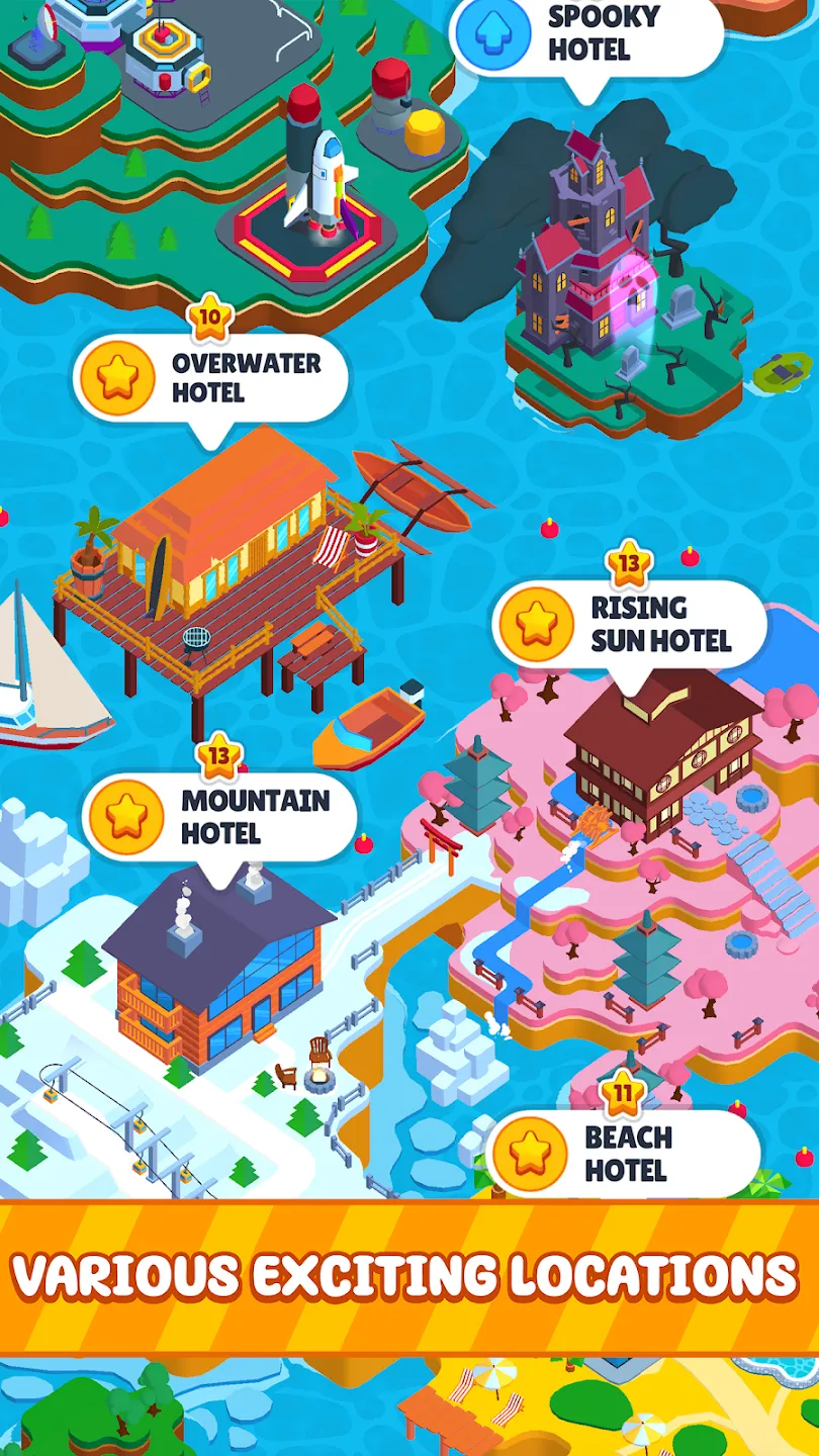 My Perfect Hotel v1.33.2 APK Мод (Бесплатные награды) Screenshot 5