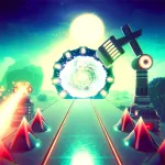 Скачать Super Glitch Dash [мод: всё открыто] на Андроид