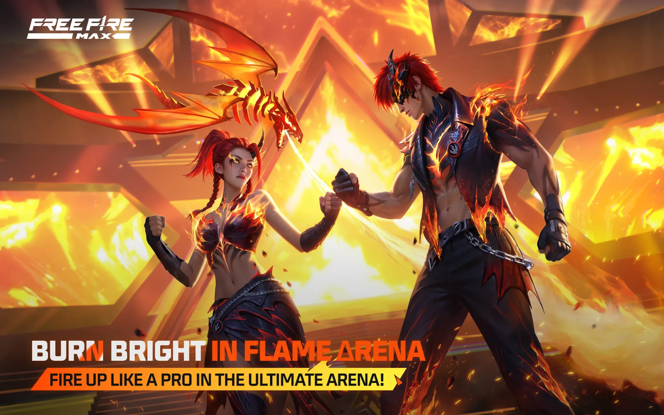 Free Fire MAX v2.124.1 APK Мод (Мега Меню, WallHack, Auto Headshot, Menu Mod) Screenshot 1