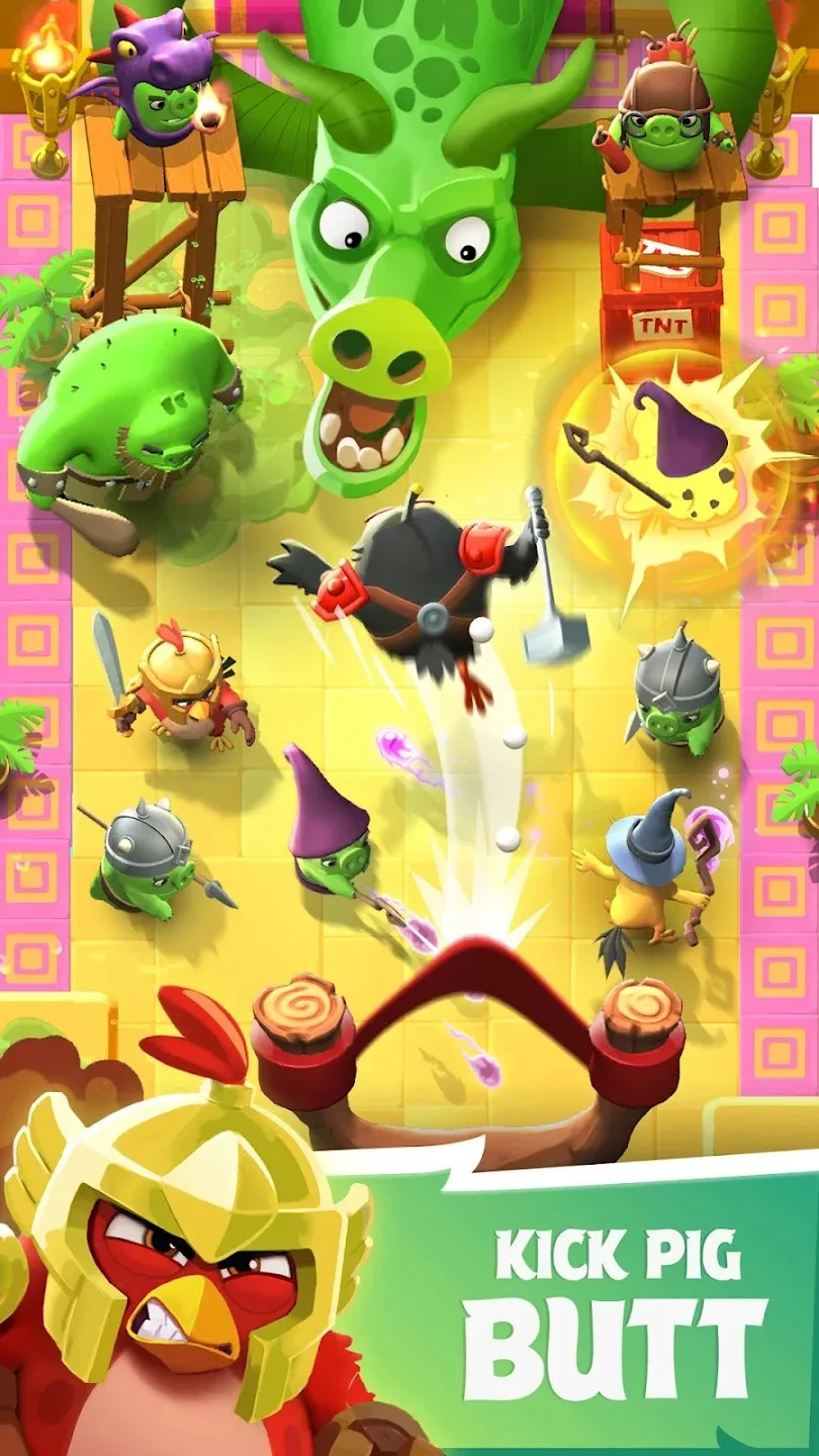 Angry Birds Kingdom [мод: меню] Screenshot 1