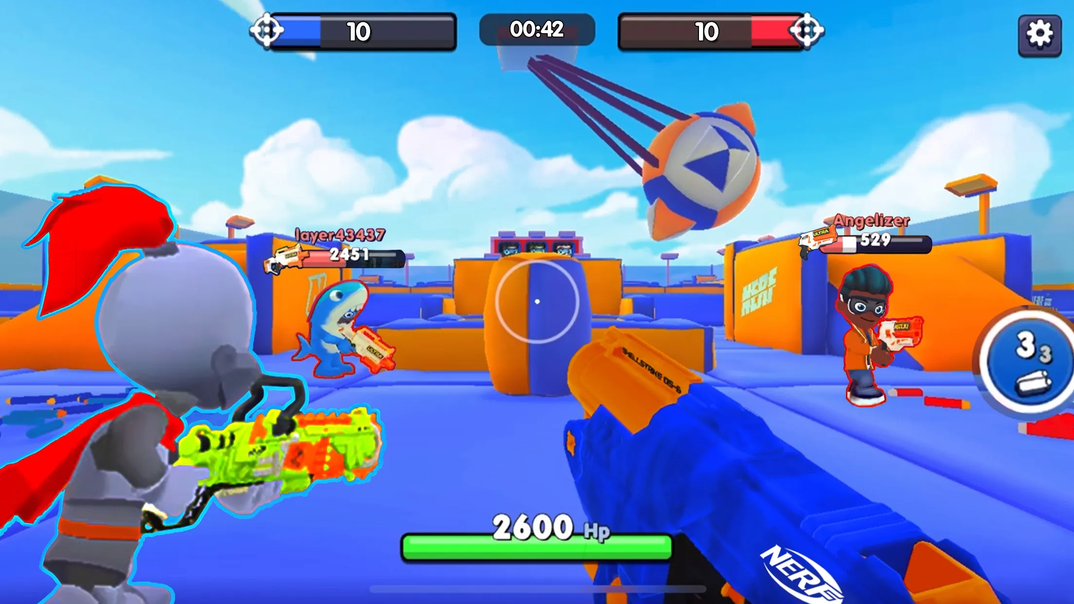 NERF: Superblast [мод: меню] Screenshot 5
