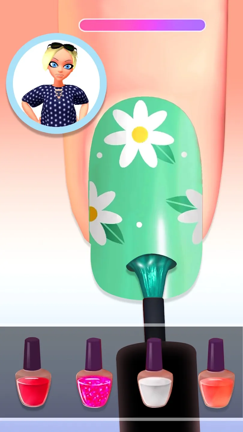 Маникюрный салон 3D [мод: бесплатные покупки] Screenshot 4