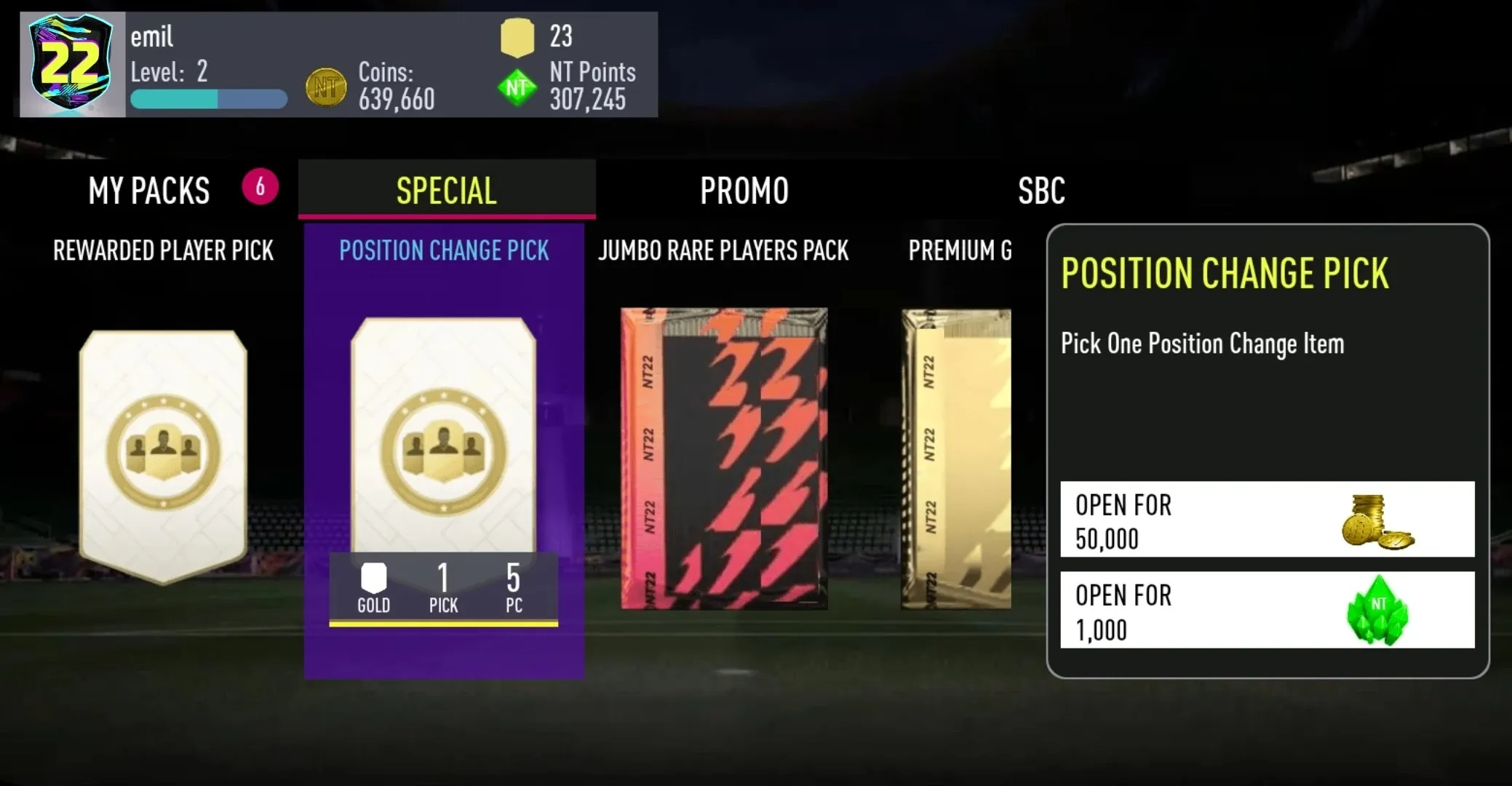 Nicotom 22 Draft + Pack Opener [мод: много денег] Screenshot 2