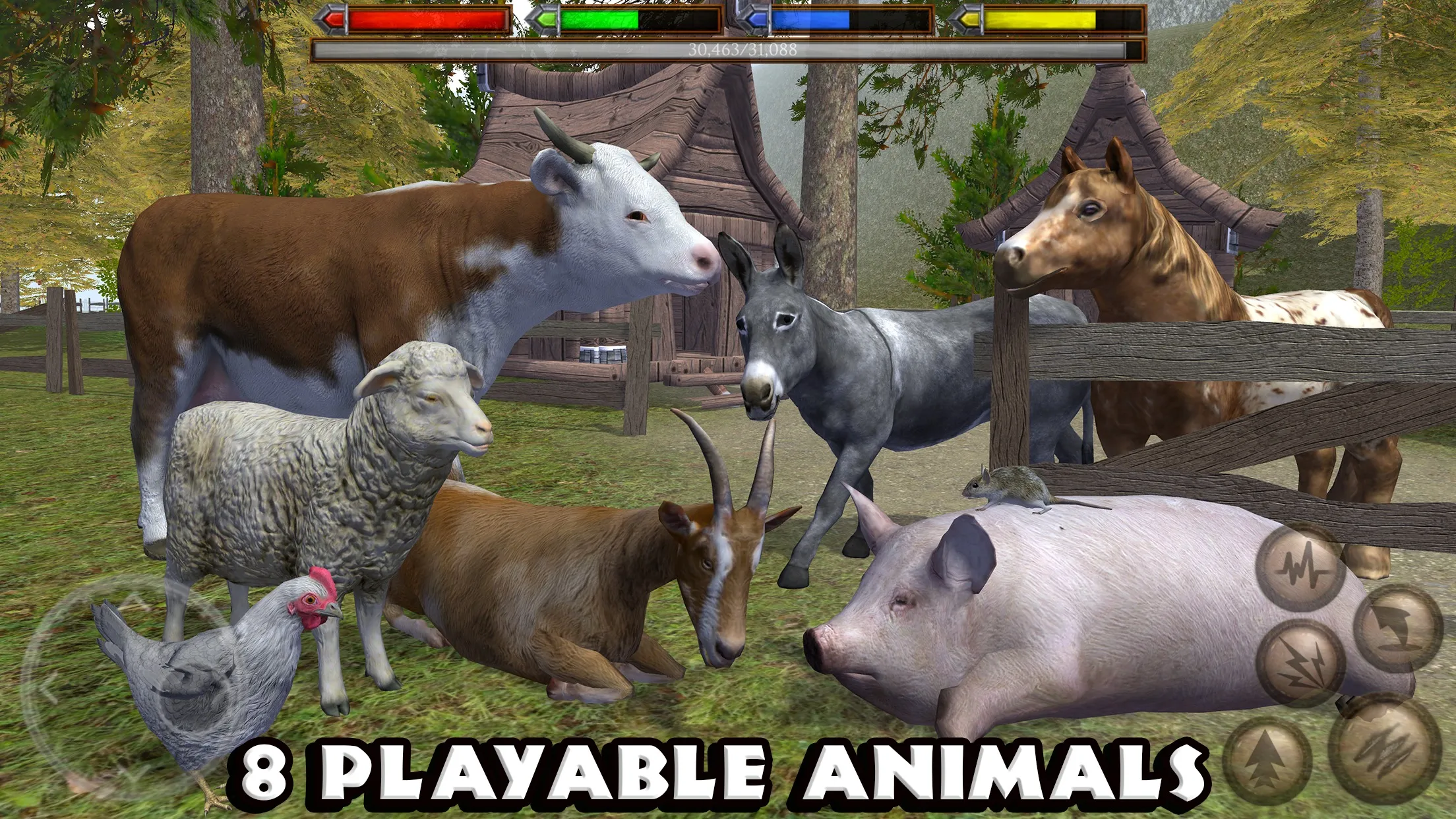 Ultimate Farm Simulator [мод: нет задержки скиллов] Screenshot 2