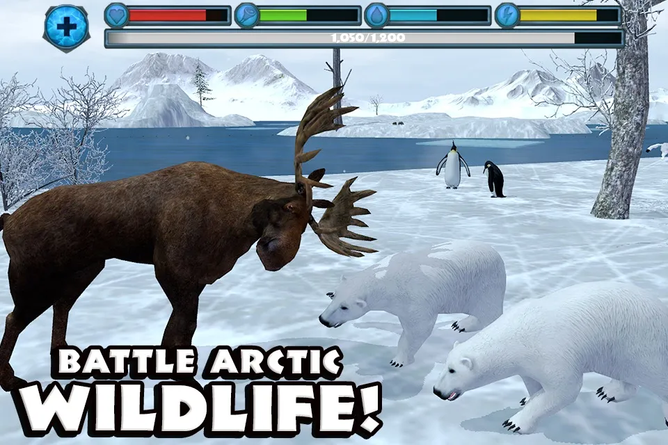 Polar Bear Simulator [мод: полная версия] Screenshot 2