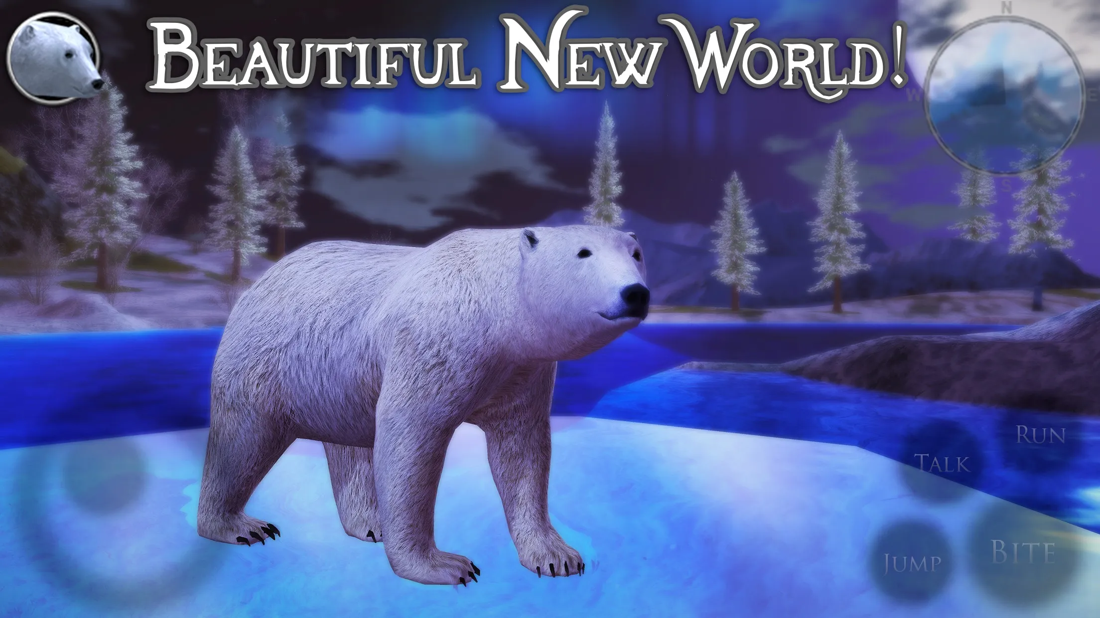 Polar Bear Simulator 2 [мод: много очков навыков] Screenshot 3