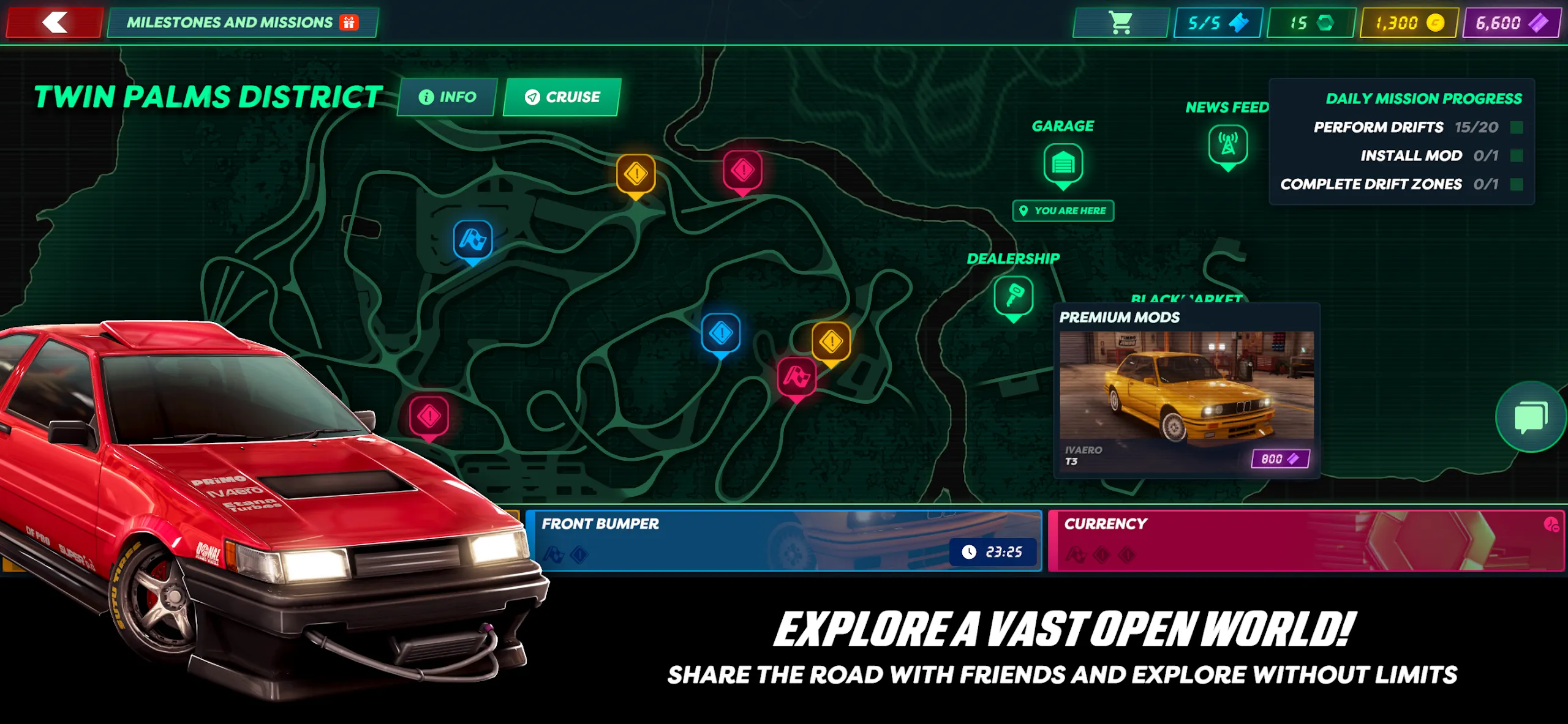 Static Shift Racing v115.1.0 APK Мод (Много денег) Screenshot 5