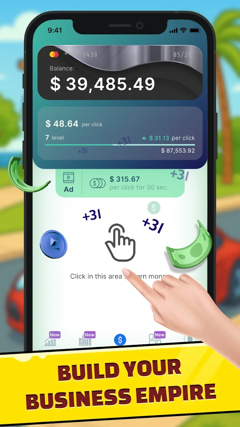 Business Empire: RichMan v1.25.21 APK Мод (Много денег) Screenshot 1
