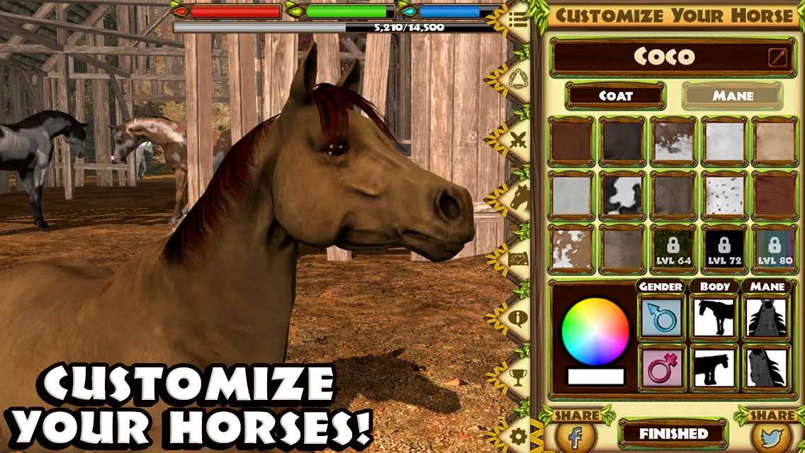 Ultimate Horse Simulator [мод: полная версия] Screenshot 5