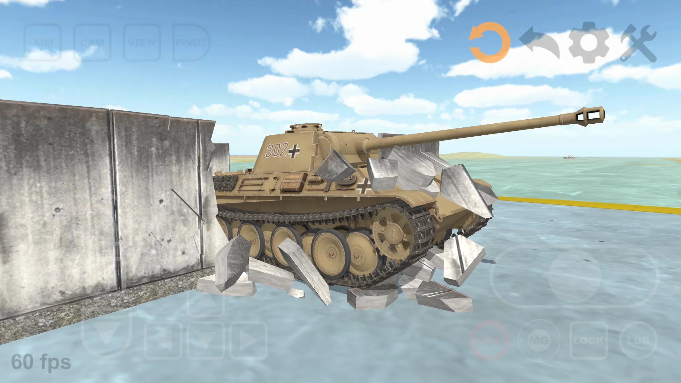 Tank Physics Mobile Vol.2 v9.0 APK Мод (Без рекламы) Screenshot 1 Tank Physics Mobile Vol.2 v9.0 APK Мод (Без рекламы) Screenshot 1