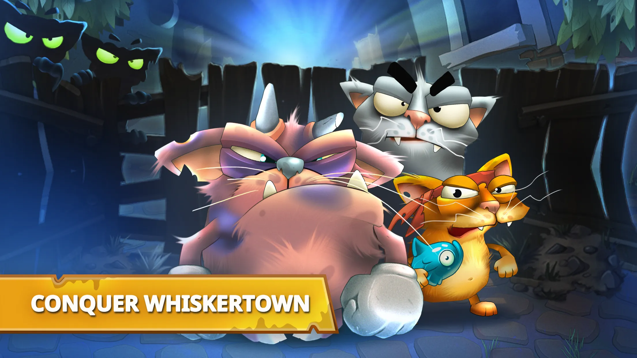 Коты: дворовые разборки v4.29.00 APK Мод (Много денег) Screenshot 1