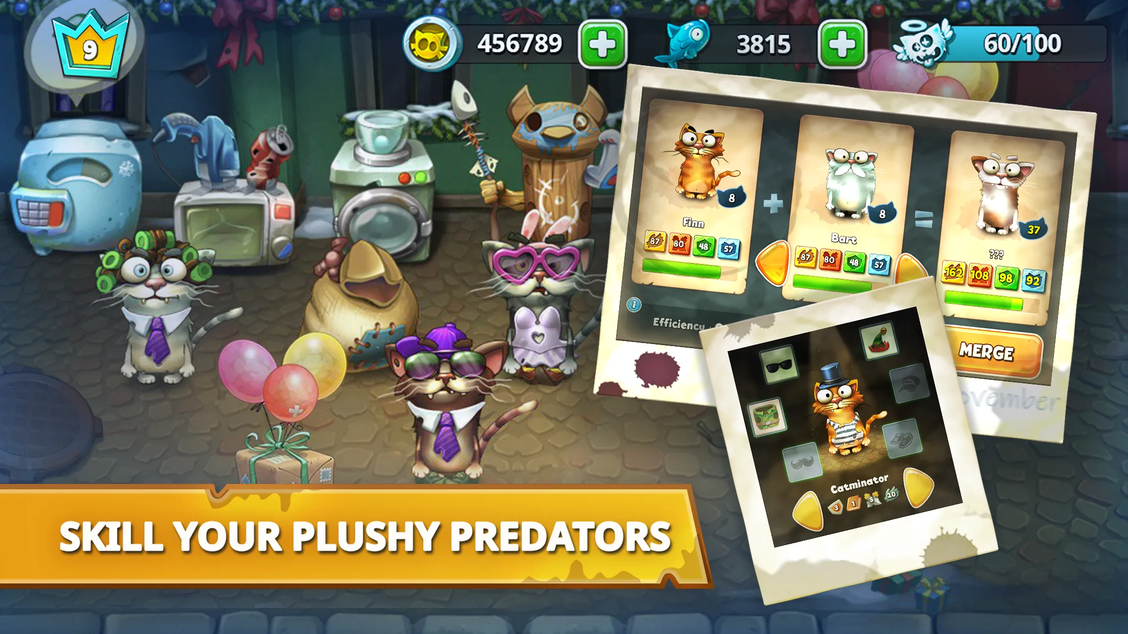 Коты: дворовые разборки v4.29.00 APK Мод (Много денег) Screenshot 2