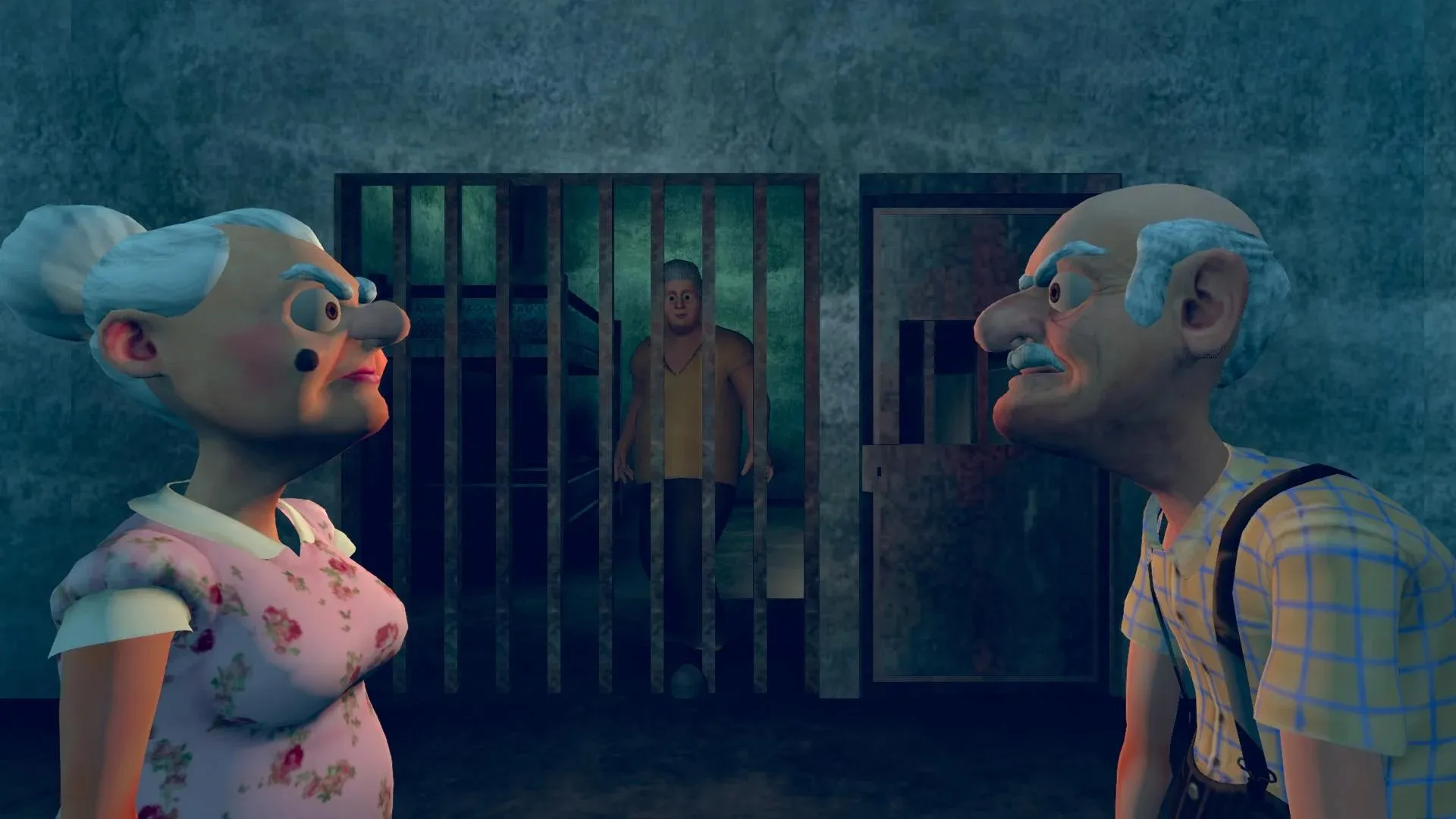 Grandpa & Granny 4 Online Game [мод: бесплатные награды] Screenshot 2