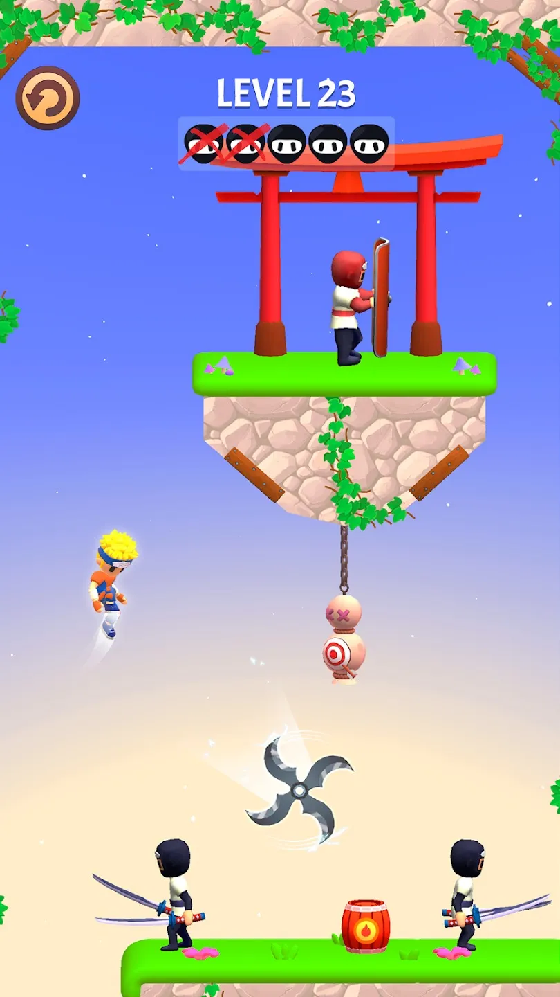 Kunai Master: Ninja Assassin [мод: много денег] Screenshot 1