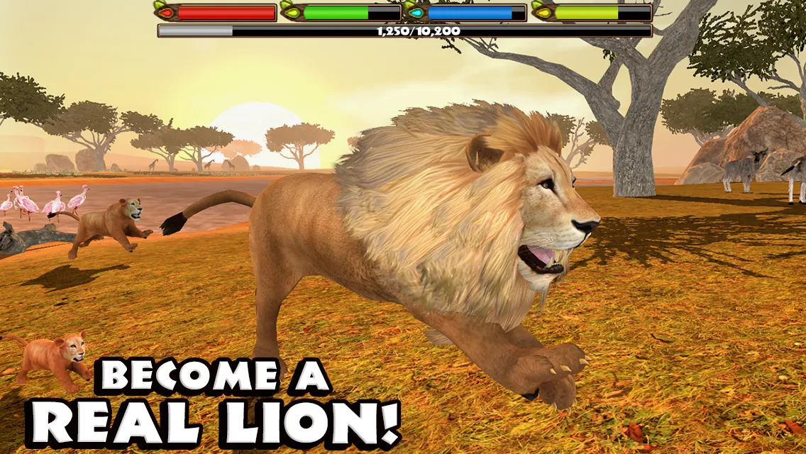 Ultimate Lion Simulator [мод: полная версия] Screenshot 1