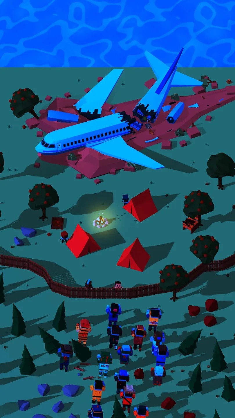 Isle Builder：Кликер Выживалка [мод: бесплатный крафт] Screenshot 3