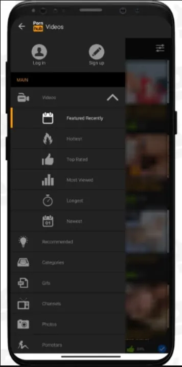 Pornhub Premium (18+) v6.17.0 APK Мод (Всё открыто) Screenshot 3