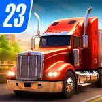 Скачать Truck Simulator: Euro Sim 23 [мод: много денег] на Андроид