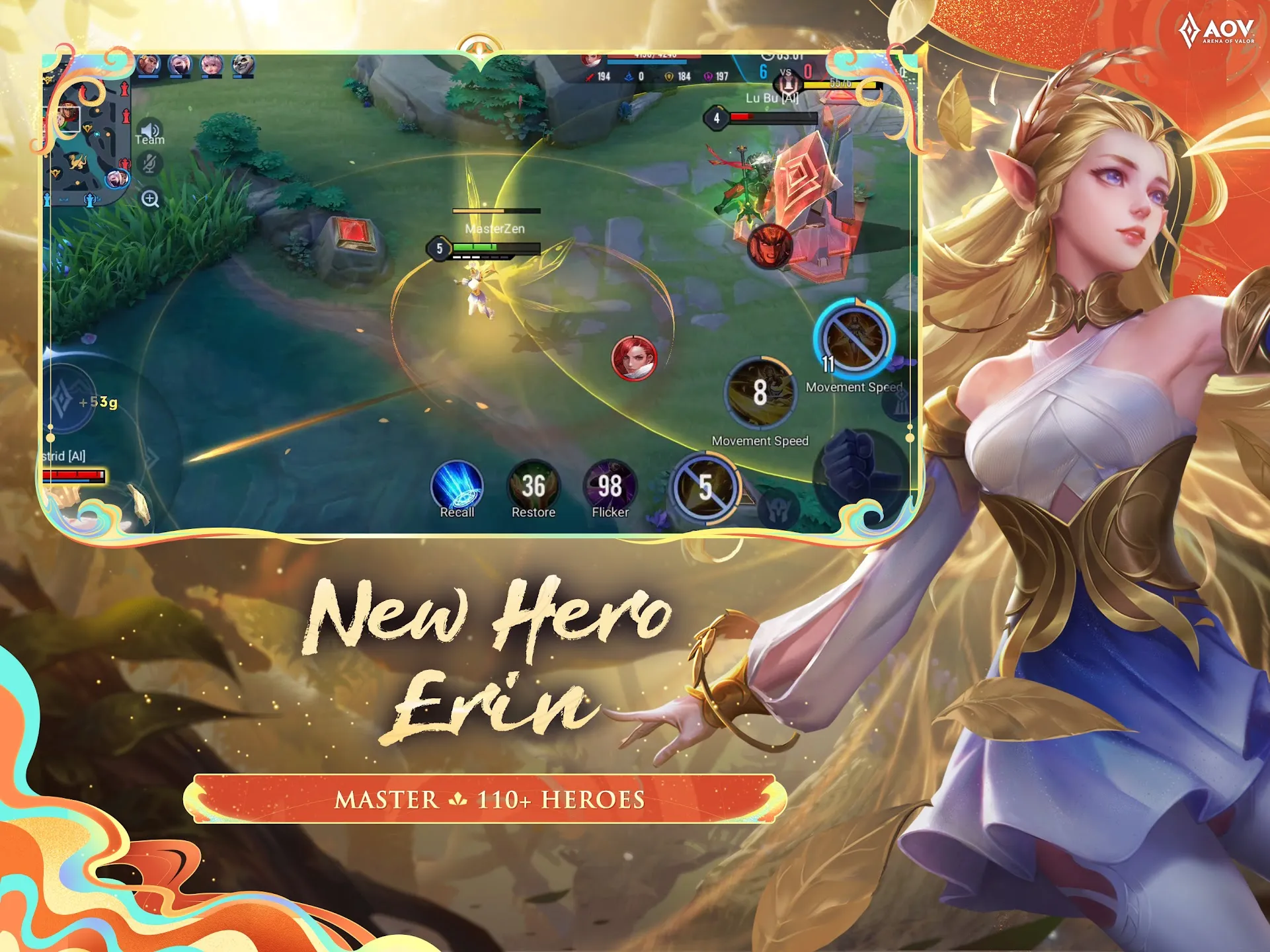Garena AOV: 5v5 fest [мод: меню] Screenshot 1