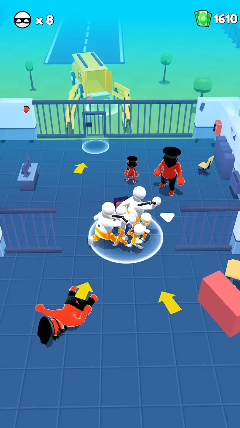 Prison Escape: Побег из Тюрьмы [мод: много денег] Screenshot 1