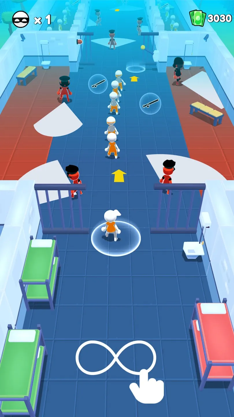 Prison Escape: Побег из Тюрьмы [мод: много денег] Screenshot 5