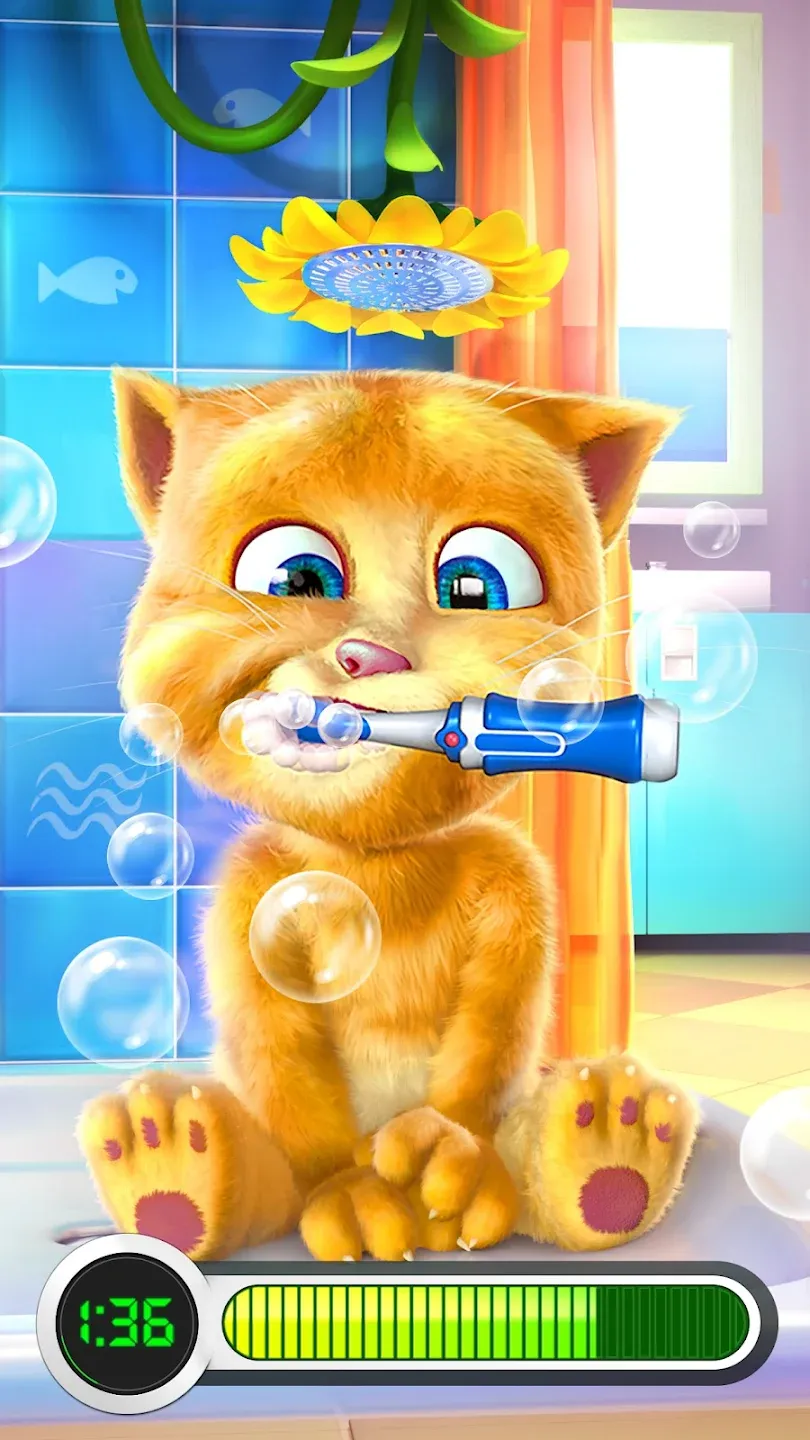 Говорящий Джинджер v3.4.1.229 APK Мод (Всё открыто) Screenshot 1